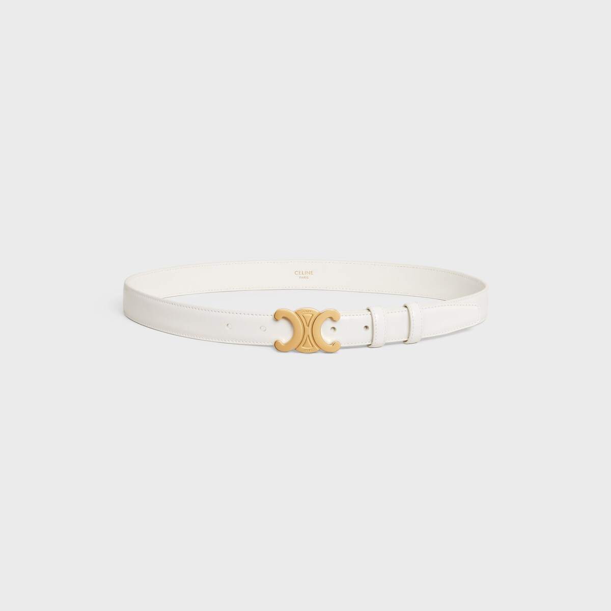 Medium Triomphe Belt in Taurillon Leather - Image 1